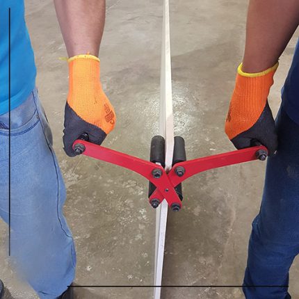 Two handled slab clamp